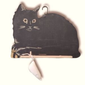 Vintage Black Cat Chalkboard